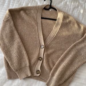 Garage Beige Cardigan